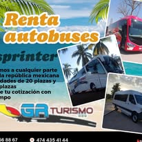 Renta de autobús y sprinter GR Turismo